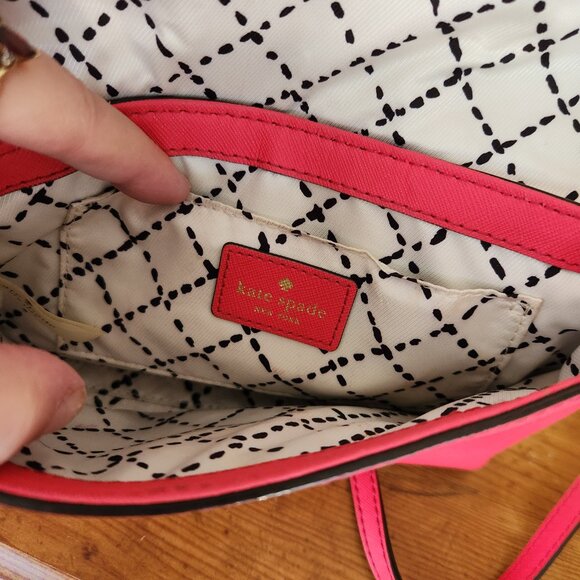Euc Kate Spade Newbury Lane Coral Crossbody Bag - Picture 10 of 12